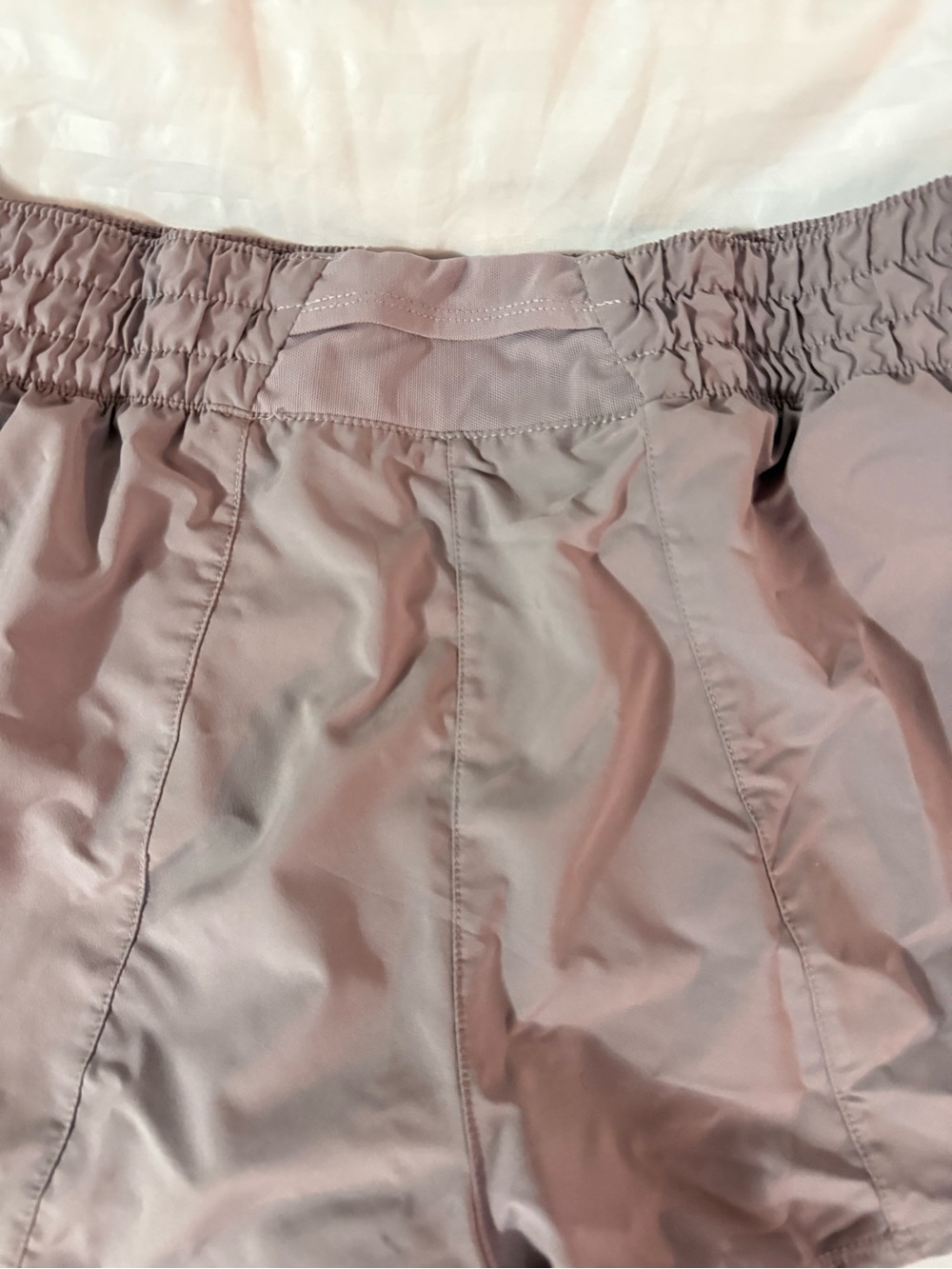 Nike Dri-FIT Running Shorts Mauve Brown Medium M - Picture 4 of 5